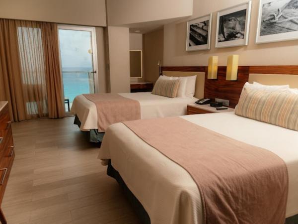 Emporio Cancun - Buy All Inclusive Option : photo 1 de la chambre chambre double de luxe - vue partielle sur océan