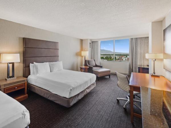 Hilton Salt Lake City Center : photo 5 de la chambre chambre lit queen-size - vue sur montagne