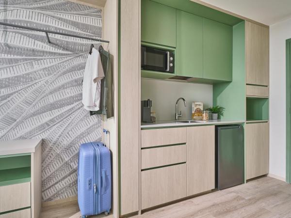 Citadines Science Park Singapore : photo 2 de la chambre studio lits jumeaux 