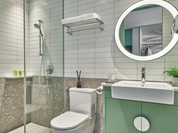 Citadines Science Park Singapore : photo 2 de la chambre studio lit queen-size