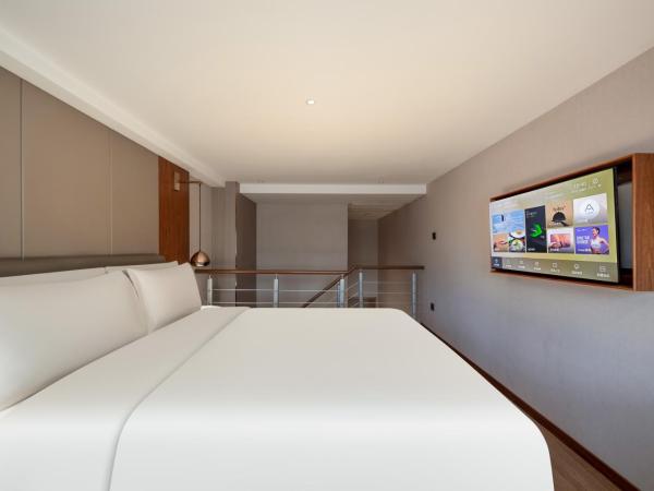 Atour X Hotel Shanghai Lujiazui Binjiang Avenue : photo 3 de la chambre jimu twin room with loft style