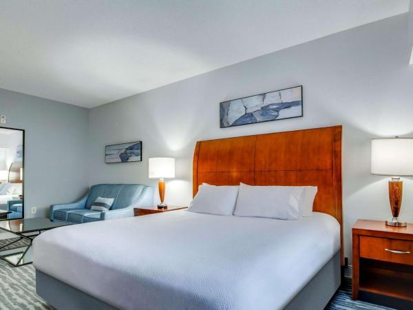 Hilton Garden Inn Louisville-Northeast : photo 1 de la chambre chambre lit king-size deluxe avec canapé-lit