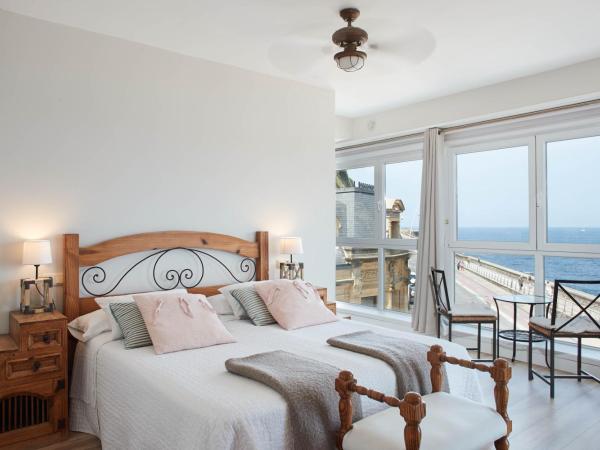 Pensión Itxasoa : photo 3 de la chambre suite - vue sur mer