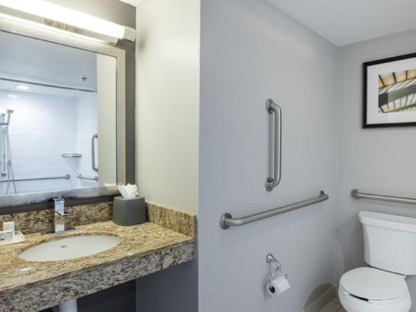 Holiday Inn St Louis SW - Route 66, an IHG Hotel : photo 4 de la chambre chambre avec 2 lits queen-size et baignoire accessible aux personnes à mobilité réduite