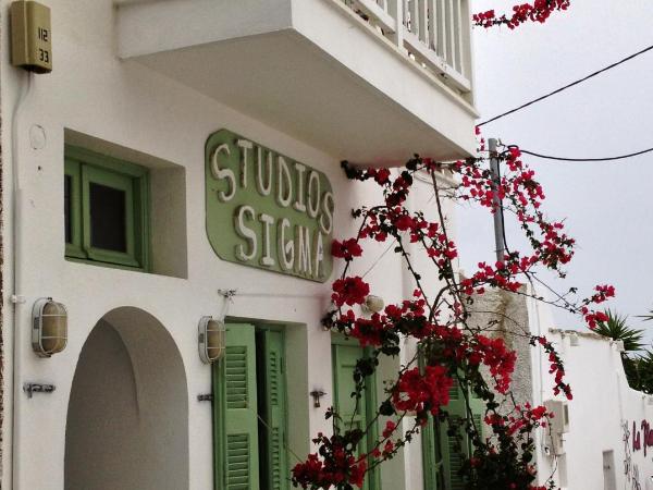 Sigma Studios on The Beach : photo 9 de la chambre studio 3 personnes vue sur mer