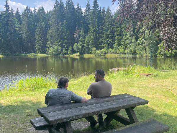 Retro Villa Maruška Kladská : photo 7 de la chambre chambre deluxe (2 adultes + 1 enfant)