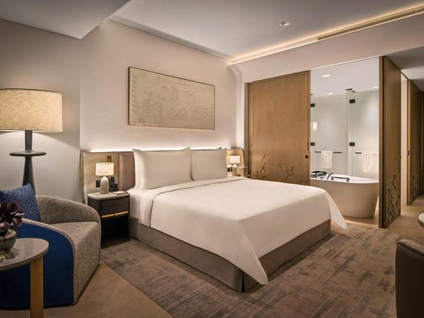 Palace Dubai Creek Harbour : photo 2 de la chambre deluxe room king - complimentary lagoon access