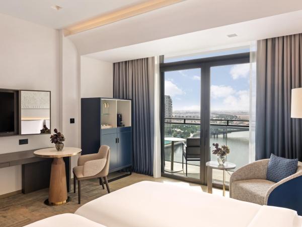 Palace Dubai Creek Harbour : photo 5 de la chambre deluxe canal view room twin - complimentary lagoon access