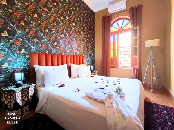 Riad la villa bleue & SPA : photo 2 de la chambre chambre double deluxe