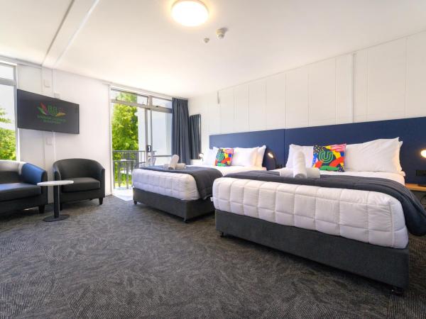 Urban Lounge Sleepery : photo 1 de la chambre chambre deluxe avec 2 lits queen-size