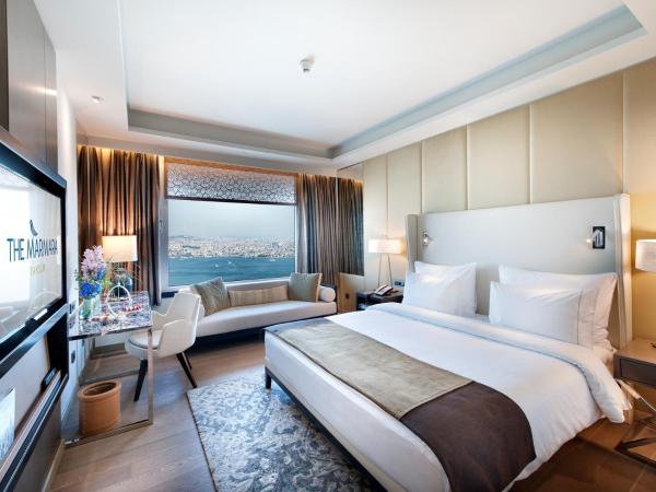 The Marmara Taksim : photo 1 de la chambre chambre double ou lits jumeaux de luxe - vue sur bosphore