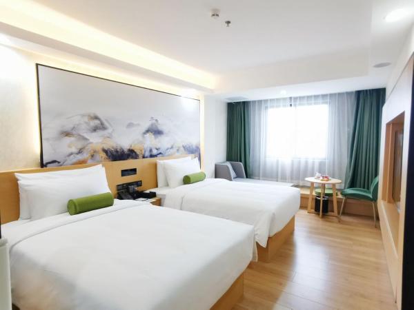 Connar Hotel - Shenzhen Futian : photo 5 de la chambre chambre lits jumeaux avec vue