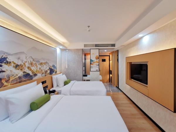 Connar Hotel - Shenzhen Futian : photo 7 de la chambre chambre lits jumeaux avec vue