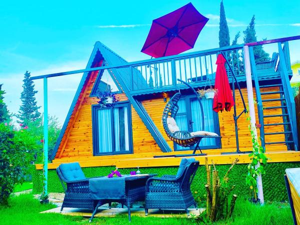 Garden Bungalow : photo 4 de la chambre terrace bungalow with montainside