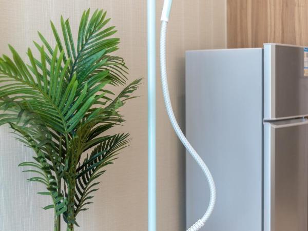 Doria Home International Apartment -Guangzhou Huijin IFC Keyun Road Metro Branch-Canton Fair Free Shuttle : photo 9 de la chambre chambre lit queen-size deluxe