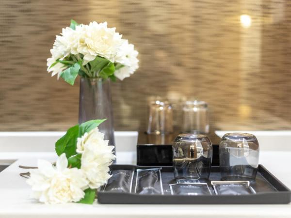 Doria Home International Apartment -Guangzhou Huijin IFC Keyun Road Metro Branch-Canton Fair Free Shuttle : photo 8 de la chambre chambre lit queen-size deluxe