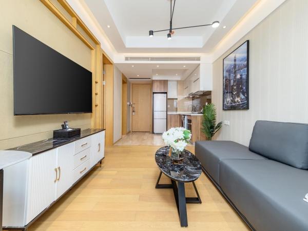 Doria Home International Apartment -Guangzhou Huijin IFC Keyun Road Metro Branch-Canton Fair Free Shuttle : photo 2 de la chambre suite 1 chambre
