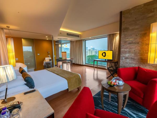 O Hotel Pune : photo 2 de la chambre suite with bathtub, 2 way airport transfer