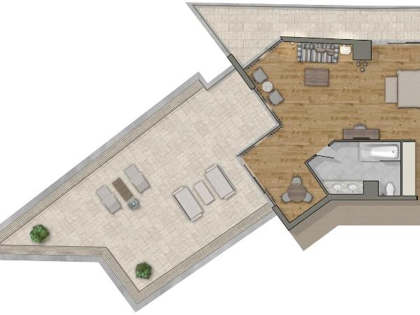 Aquila Porto Rethymno : photo 6 de la chambre suite penthouse