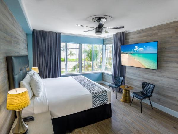 Colony Hotel : photo 1 de la chambre chambre lit king-size - vue sur mer