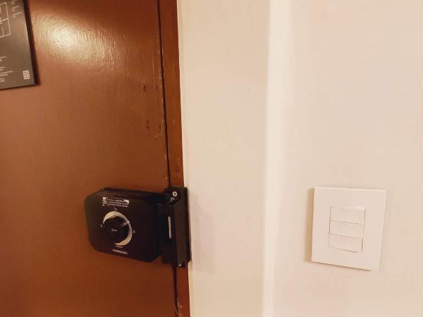 G Yongsan Inn : photo 3 de la chambre chambre triple avec salle de bains privative