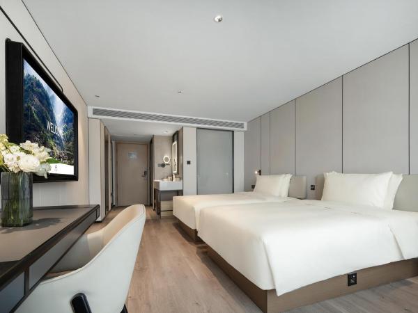 Atour Hotel Chengdu Wuhou West Intelligent Valley : photo 2 de la chambre jimu twin room