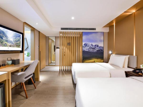 Atour Hotel Chengdu Jinli Hongpailou Subway Station : photo 4 de la chambre chambre lits jumeaux deluxe