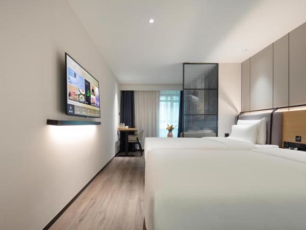 Atour X Hotel Shanghai Xujiahui Sports Center : photo 2 de la chambre chambre lits jumeaux supérieure