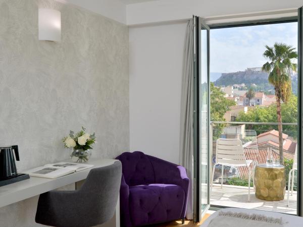 Athenaeum Eridanus Luxury Hotel : photo 5 de la chambre deluxe acropolis view room
