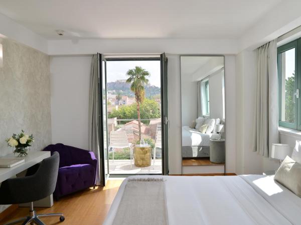 Athenaeum Eridanus Luxury Hotel : photo 6 de la chambre deluxe acropolis view room