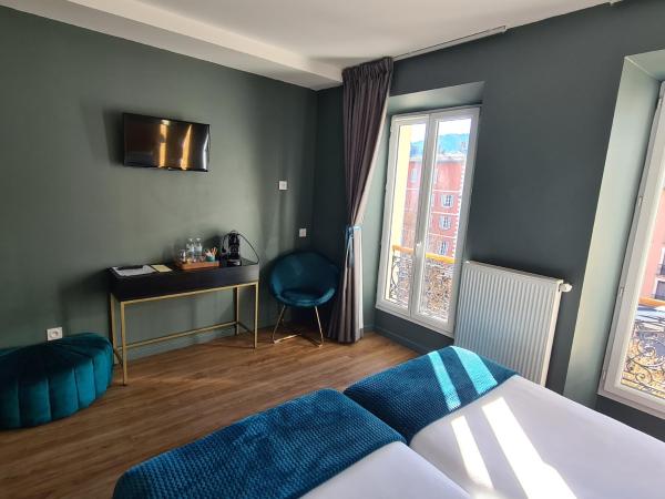 Le Grand Hotel : photo 2 de la chambre chambre lits jumeaux confort