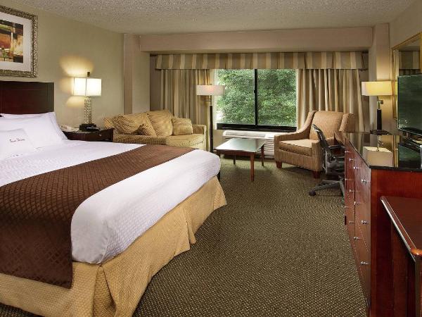 DoubleTree by Hilton Charlotte Airport : photo 1 de la chambre chambre lit king-size avec patio