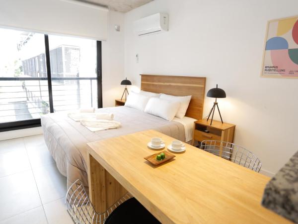 OWN Belgrano Studios & Suites : photo 3 de la chambre chambre lit queen-size deluxe