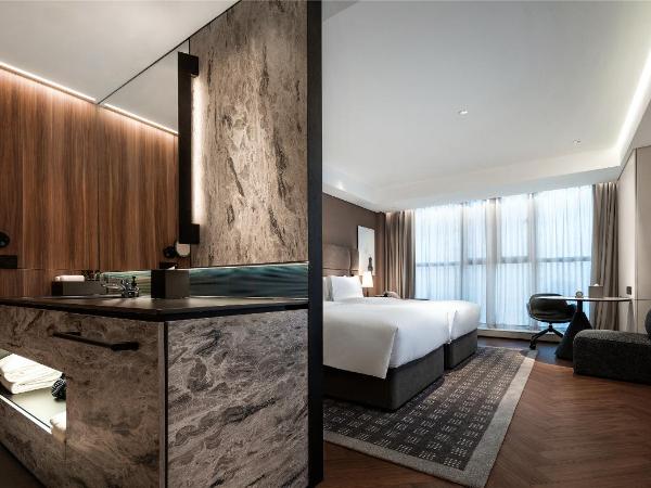Intercity Wuhan CADE Optics Valley : photo 5 de la chambre chambre lits jumeaux supérieure