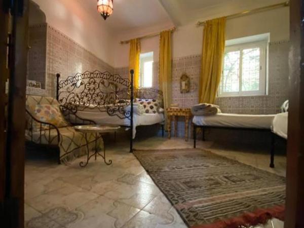 Riad Fez Hostel : photo 2 de la chambre lit dans dortoir mixte de 4 lits