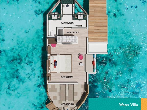 OBLU XPERIENCE Ailafushi - All Inclusive with Free Transfers : photo 7 de la chambre villa sur l'eau