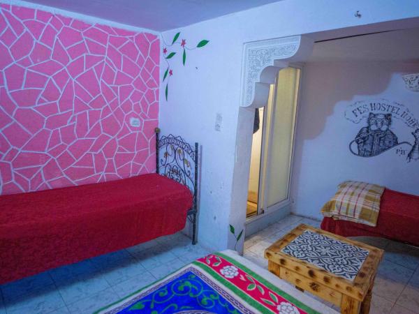 Riad Fez Hostel : photo 5 de la chambre chambre quadruple supérieure