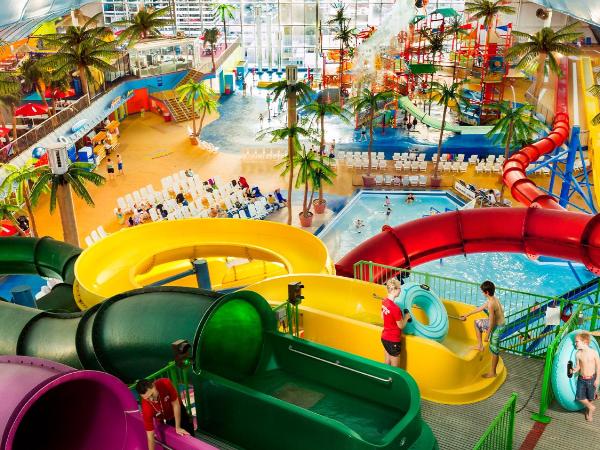 Clifton Victoria Inn at the Falls : photo 1 de la chambre chambre avec 2 lits queen-size et 4 entrées au parc aquatique