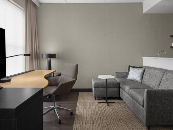 Residence Inn By Marriott Jacksonville-Mayo Clinic Area : photo 2 de la chambre king studio suite with sofa bed and adapted tub - mobility accessible