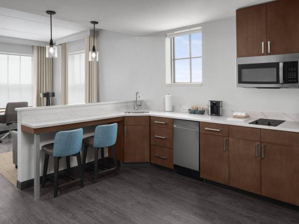 Residence Inn By Marriott Jacksonville-Mayo Clinic Area : photo 3 de la chambre king studio suite with sofa bed and adapted tub - mobility accessible