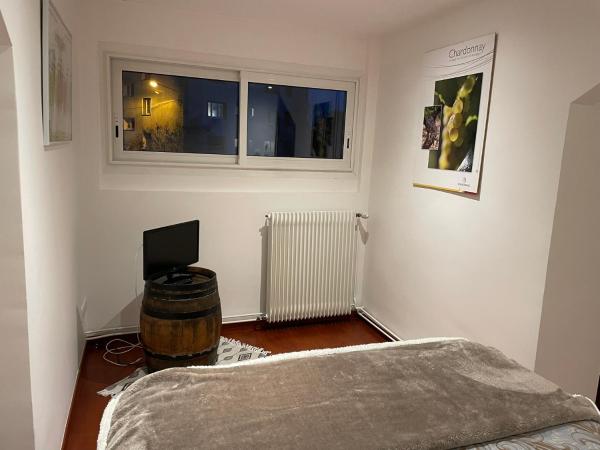 Le jardin des Vérottes : photo 1 de la chambre chambre double avec salle de bains privative