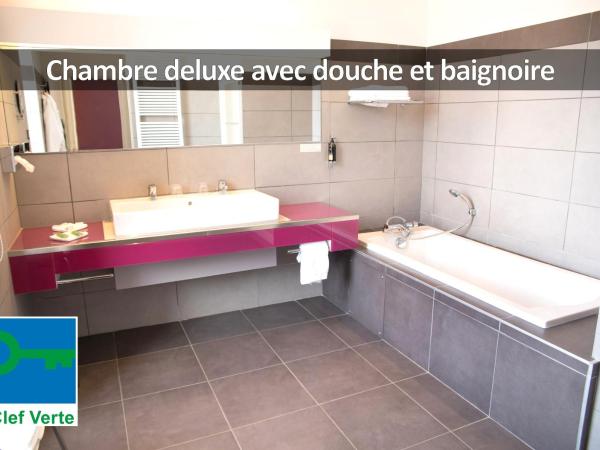 HÔTEL LA FERME DE BOURRAN - écoresponsable parking gratuit : photo 2 de la chambre chambre double deluxe