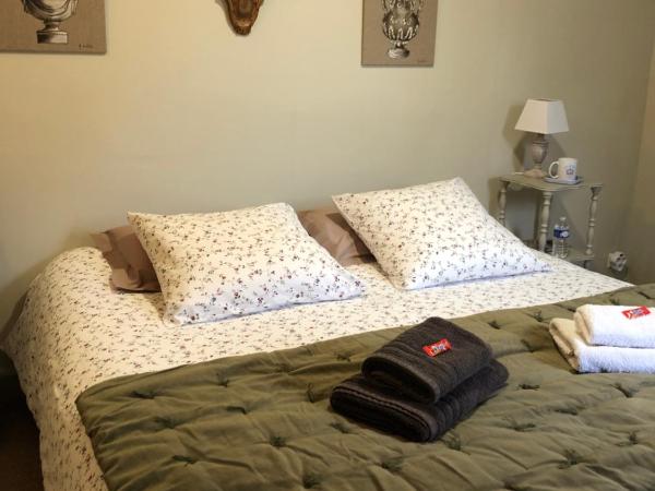 Au 16 Place Saint Louis : photo 7 de la chambre bois de rose