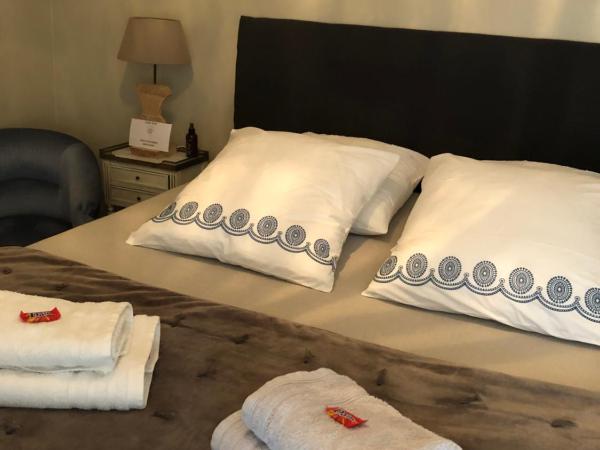 Au 16 Place Saint Louis : photo 6 de la chambre bleu de loire