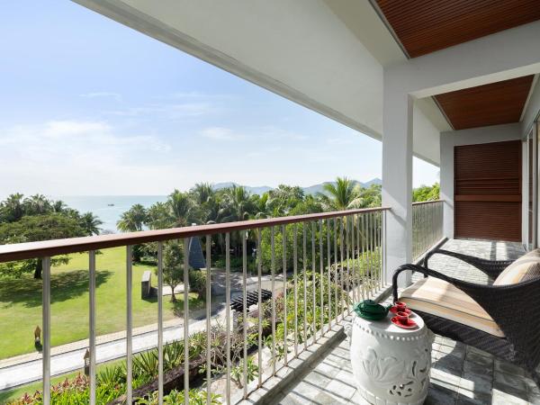 Mandarin Oriental, Sanya : photo 4 de la chambre smart package - ocean view suite room (need to make appointment 1 day in advance: limos pick-up service from sanya phoenix airport+30-miniute photo-shooting )