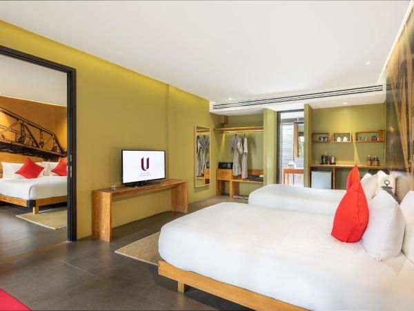 U Inchantree Kanchanaburi : photo 1 de la chambre deluxe connecting garden view 