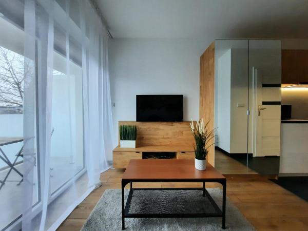 Royal Smart Apartments Cracow : photo 2 de la chambre chambre double avec balcon