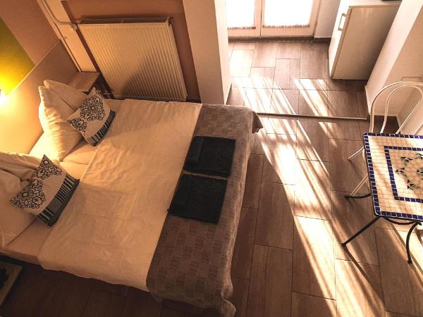 Aqua Ház Panzió 2 : photo 1 de la chambre studio avec terrasse