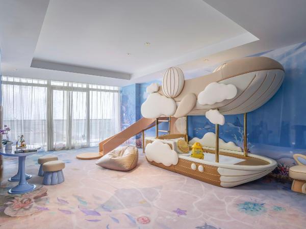 Atlantis Sanya : photo 6 de la chambre beluga family ocean view suite（bunk bed with a slide+unlimited free entry to water park & lost chamber+imperial club benefits during the stay）