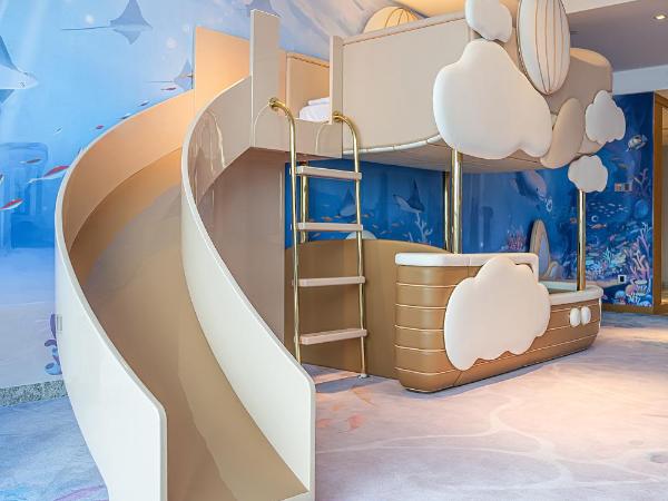 Atlantis Sanya : photo 3 de la chambre beluga family ocean view suite（bunk bed with a slide+unlimited free entry to water park & lost chamber+imperial club benefits during the stay）